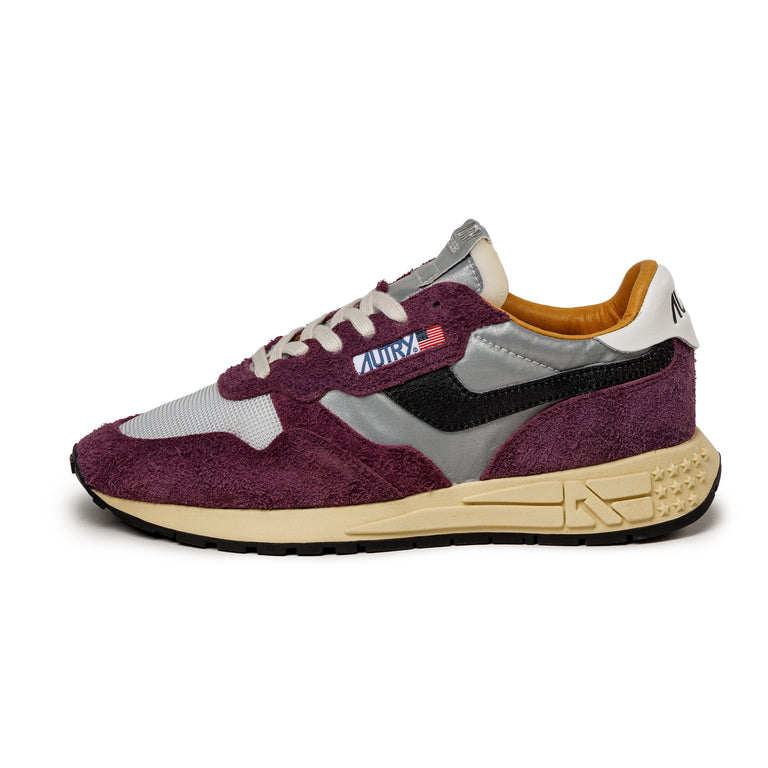 

Кроссовки reelwind low *hairy suede / nylon* Autry, серебряный