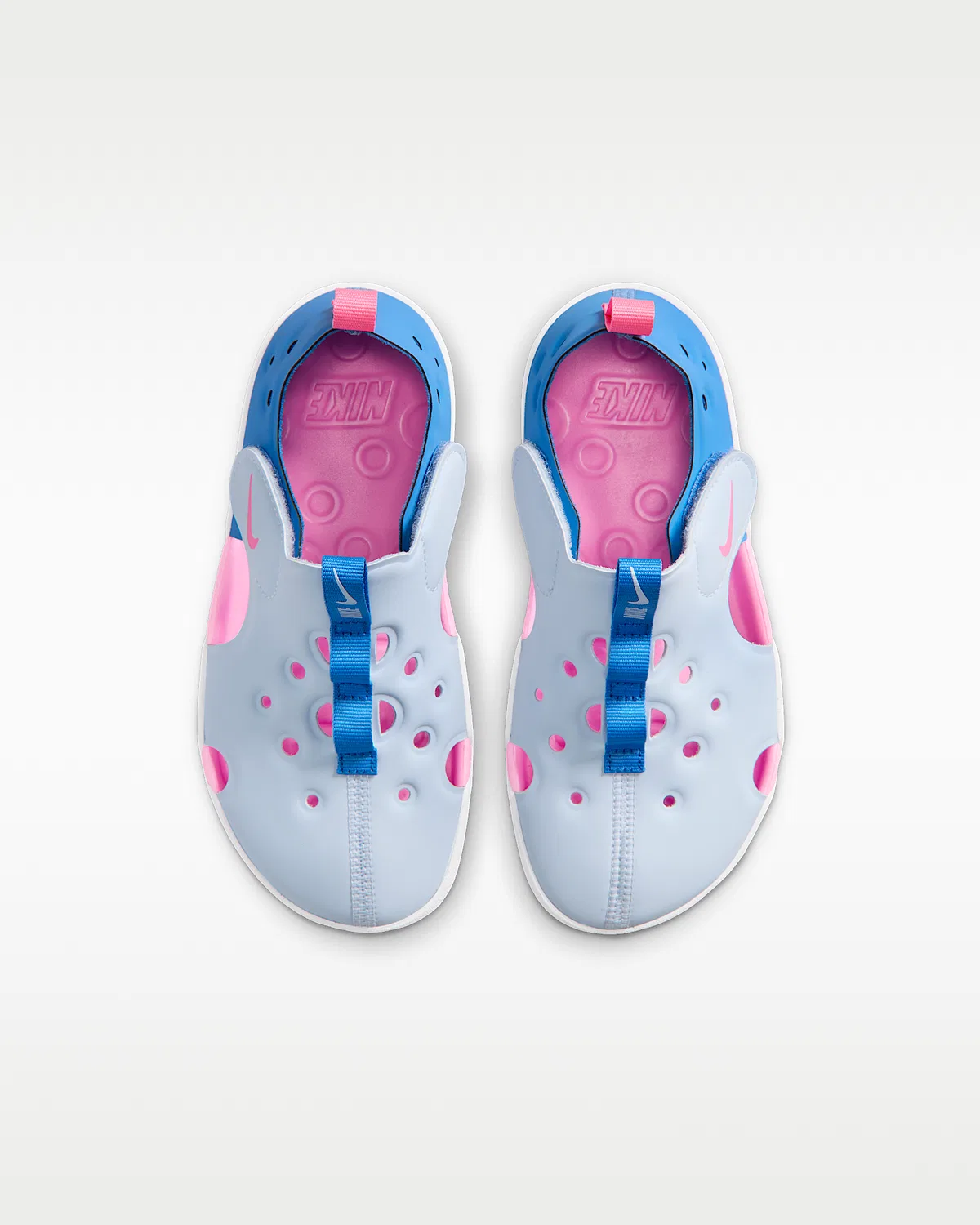 Детские сандалии Nike Sunray Protect 4, Hydrogen Blue/Blue Crystal/White/Pink Glow — фото 4