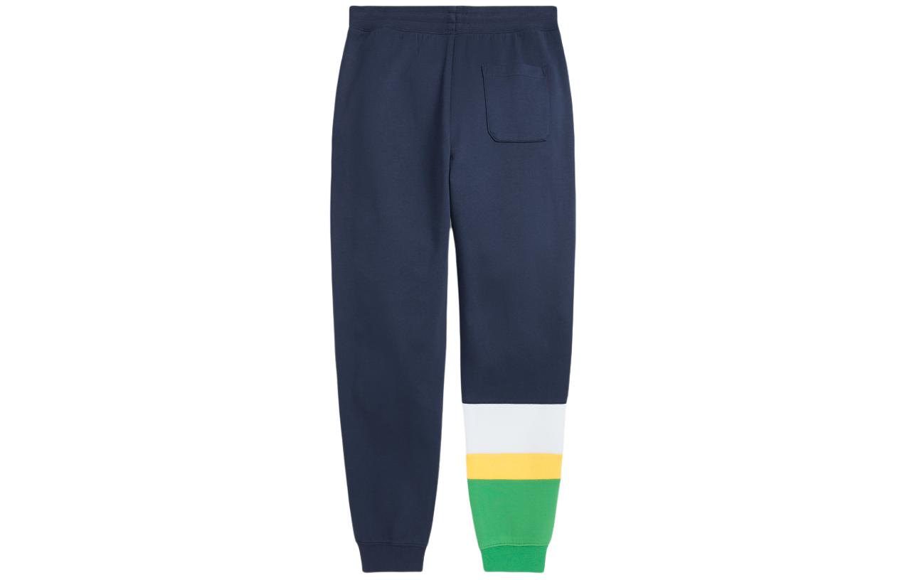 Polo Ralph Lauren Детские вязаные спортивные штаны SS24 Dark Blue — фото 4
