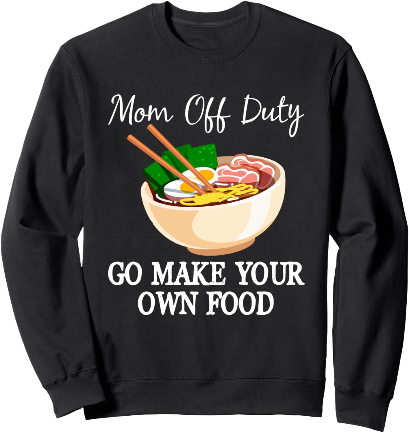 

Забавная толстовка ко Дню матери Мама не на работе, иди готовь сама Mom Off Duty - Mothers Day Gifts - Dressedforduty, черный