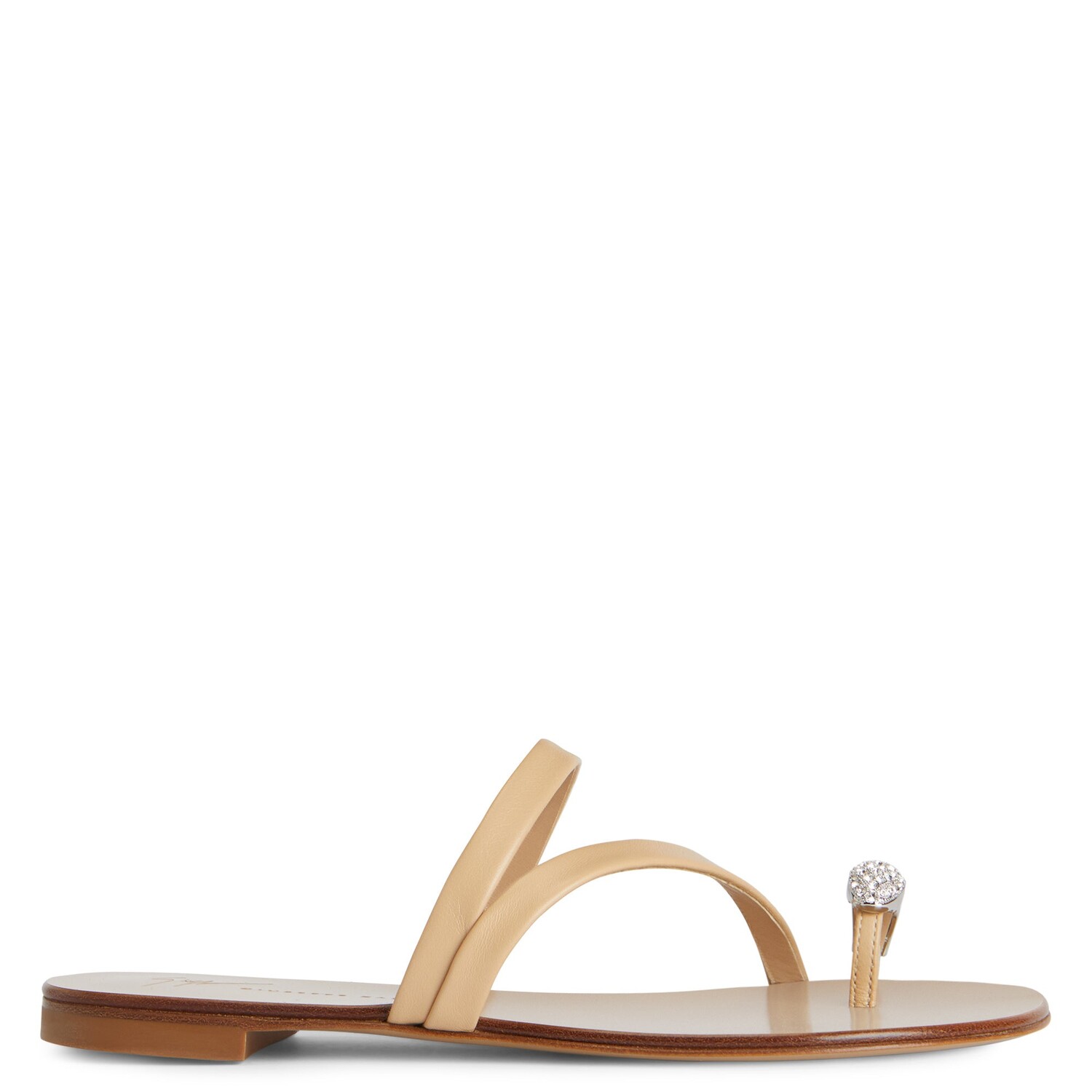 

Джузеппе Занотти Кольцо Хиллари Giuseppe Zanotti, бежевый