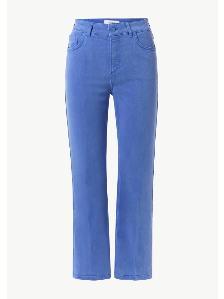 

Comma Брюки 5556_королевского синего цвета