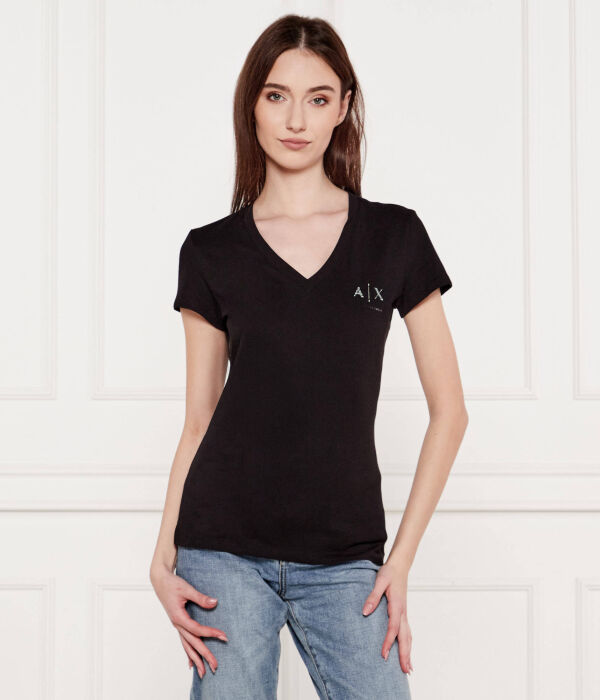 

Футболки Slim fit Armani Exchange, черный