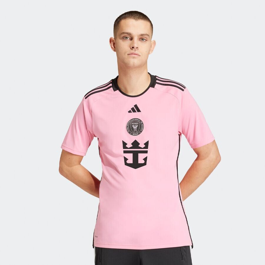 

Домашняя майка Интер Майами 24/25 adidas Originals, цвет easy pink