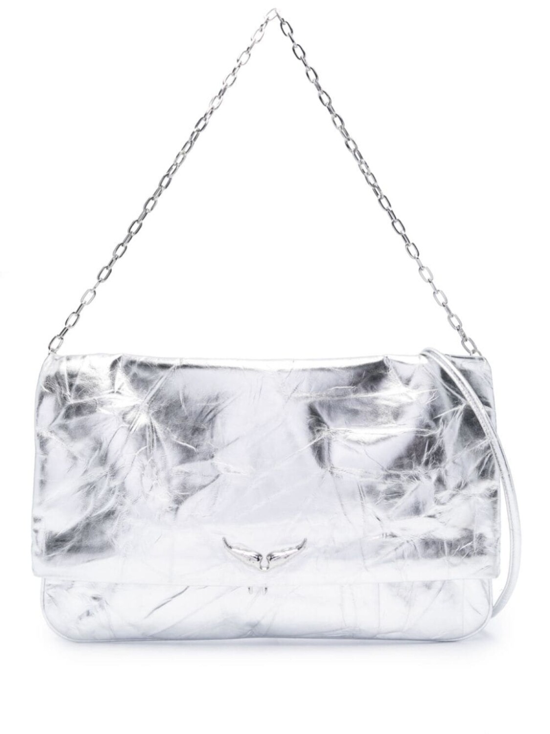 

Zadig&Voltaire клатч XL Rock Eternal, серебристый