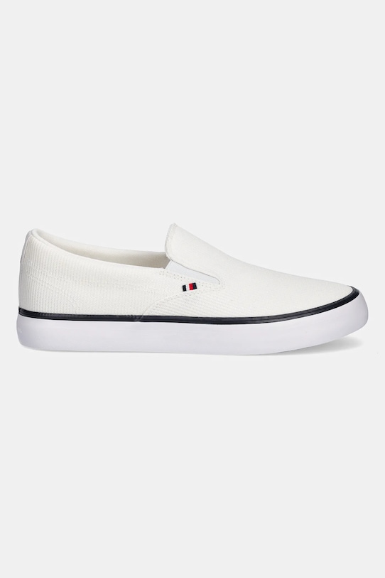 Кроссовки TH HI VULC CORE LOW II SLIPON Tommy Hilfiger, белый — фото 2