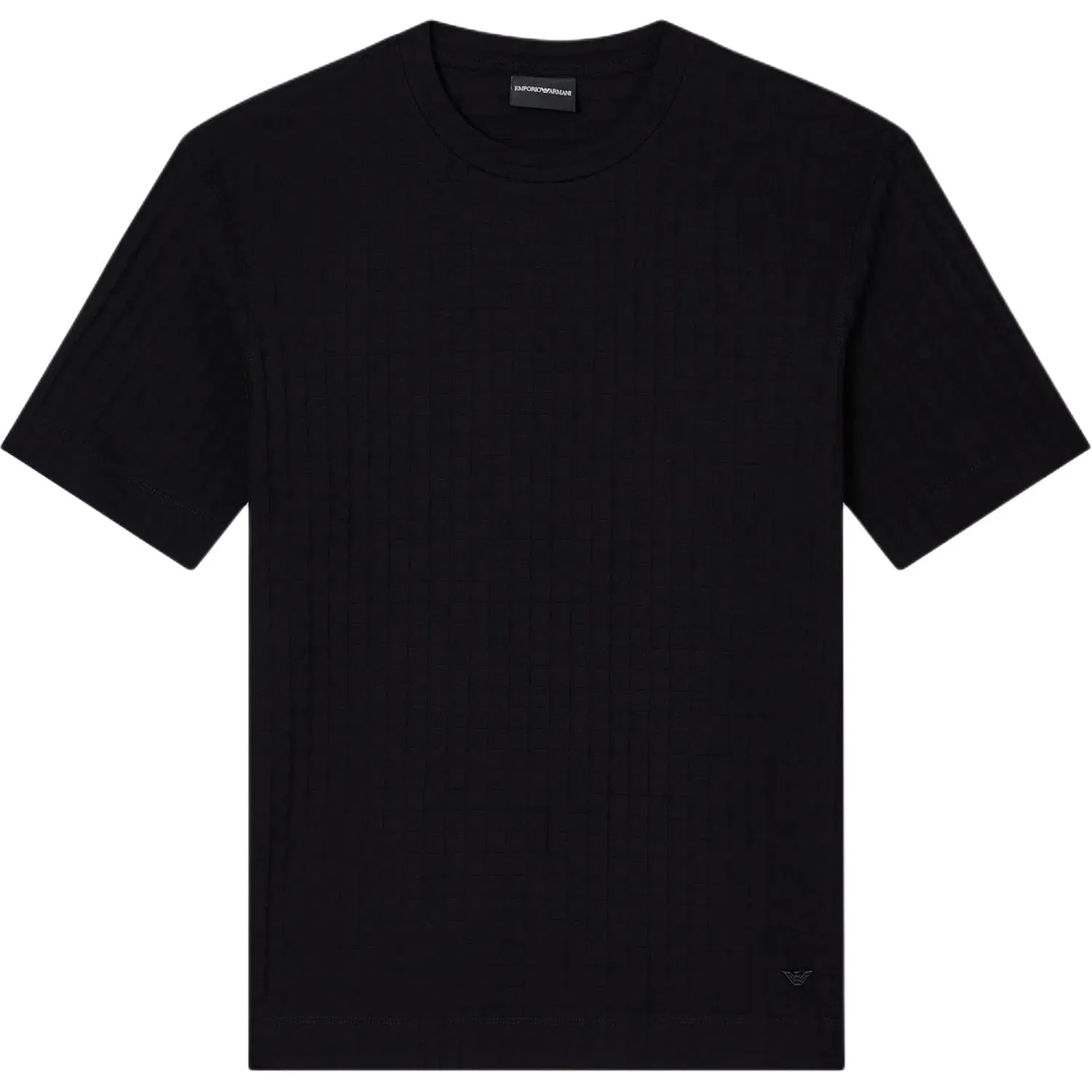 Футболка текстурированная EMPORIO ARMANI, Black