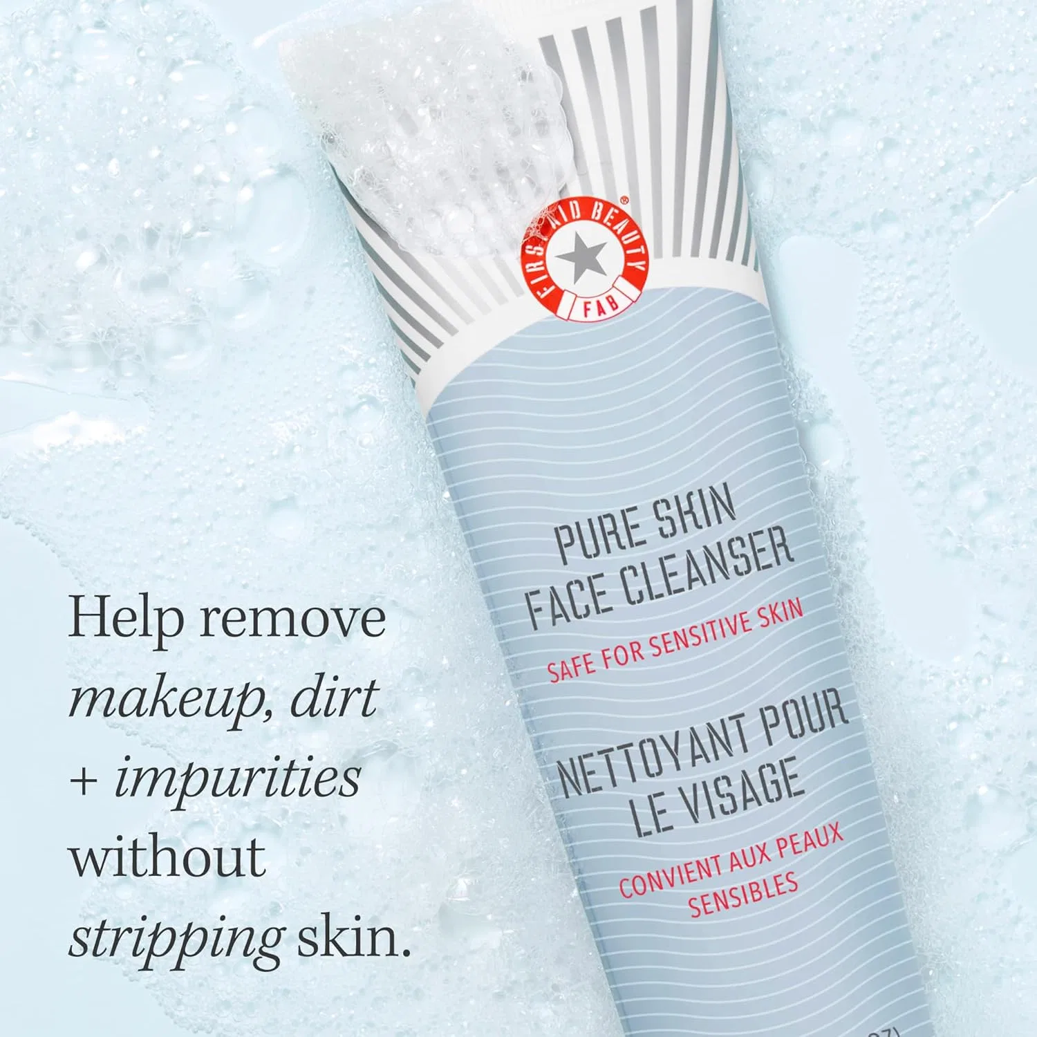 Набор First Aid Beauty Ultra Repair Cream + Pure Skin Cleanser First Aid Beauty, 56.7 G (Pack Of 2) — фото 4