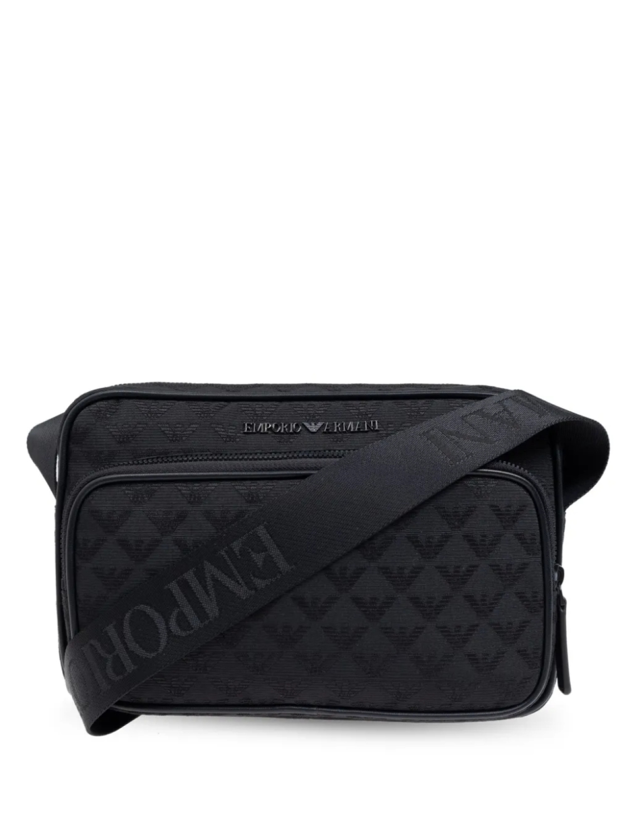 

Emporio Armani сумка на плечо с логотипом, черный