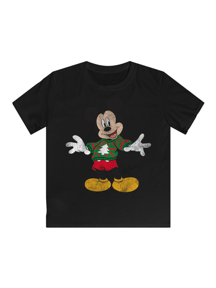 

Футболка F4NT4STIC Disney Micky Maus Weihnachten, черный