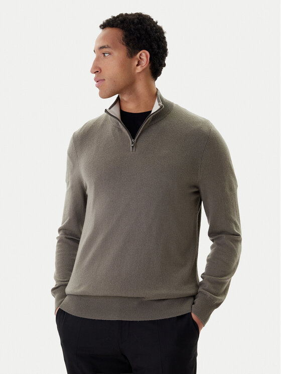 

Свитер regular fit H-Hemarlo 50549984 Boss, бежевый