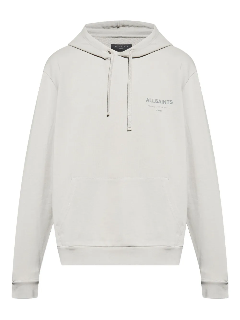 

Худи с логотипом Allsaints, серый