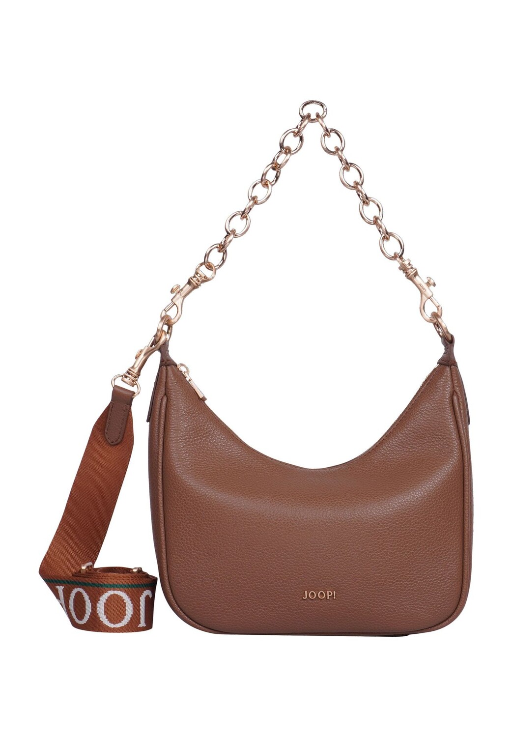

Женская кожаная сумка через плечо на молнии JOOP!, коричневый