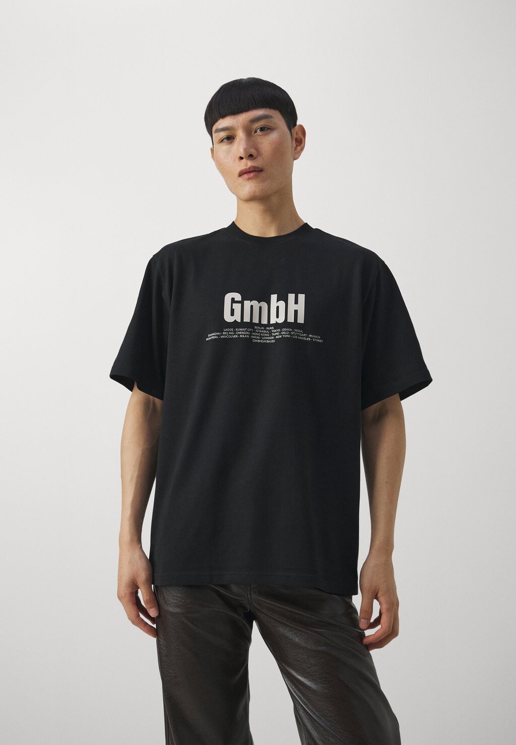 

Футболка с принтом Logo Print Unisex GmbH, черный