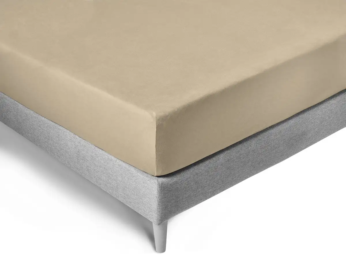 

Простыня на коленях "Easy-Stretch", оптимальная посадка Kneer 140-160х200-220 см, 1 шт., цвет sand