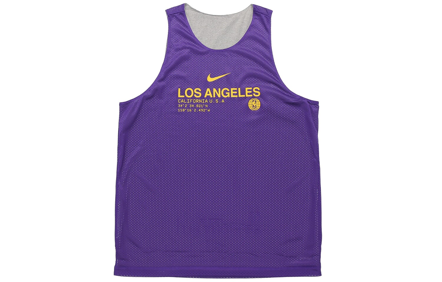 

Мужское баскетбольное джерси Nike, цвет GreyishPurple