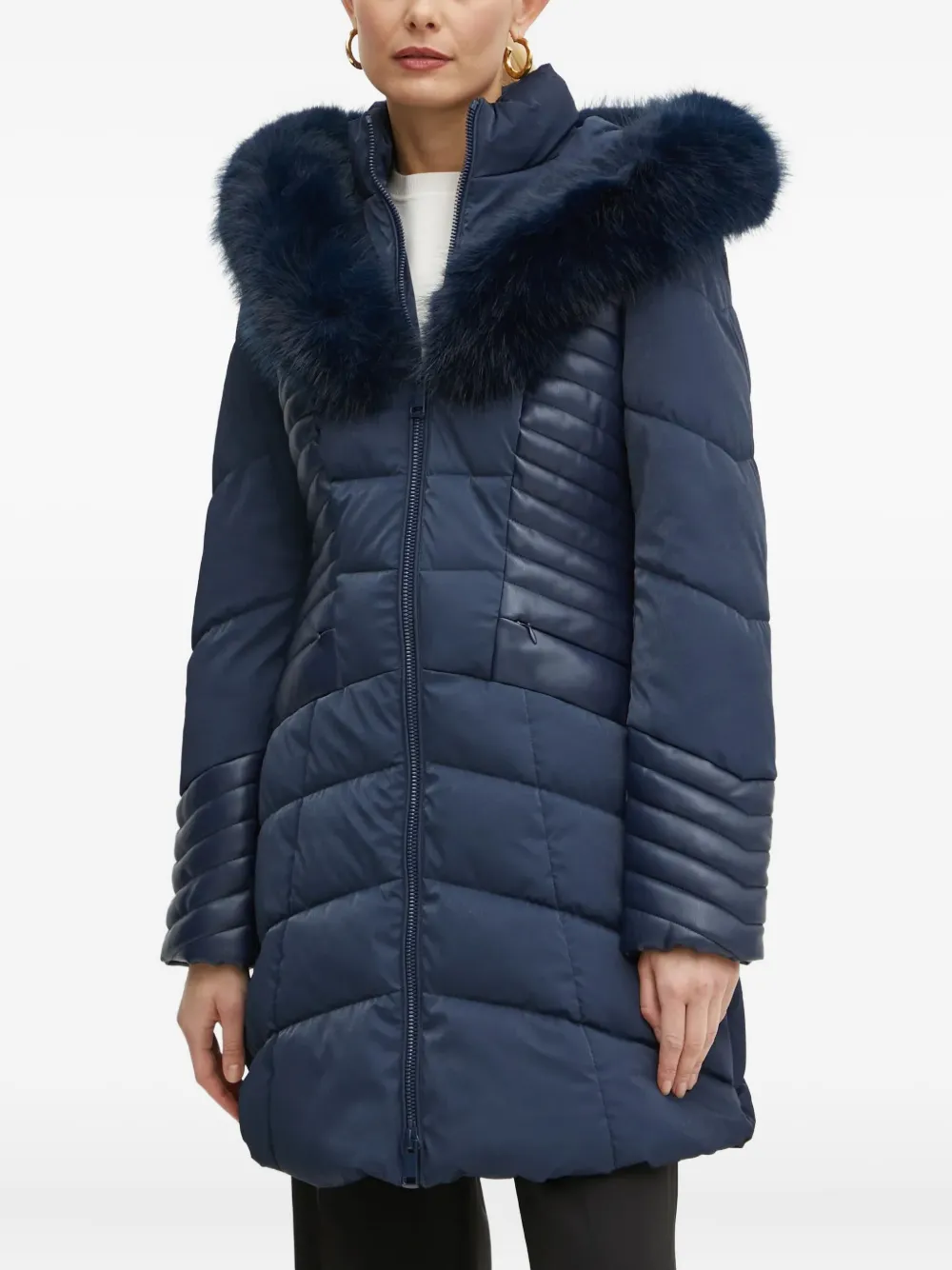 

Стеганая куртка Oxana GUESS USA, синий