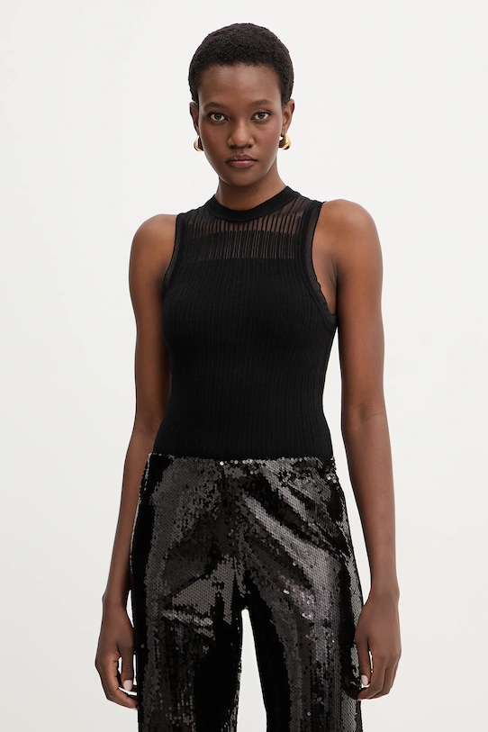 

Топ Patrizia Pepe, черный