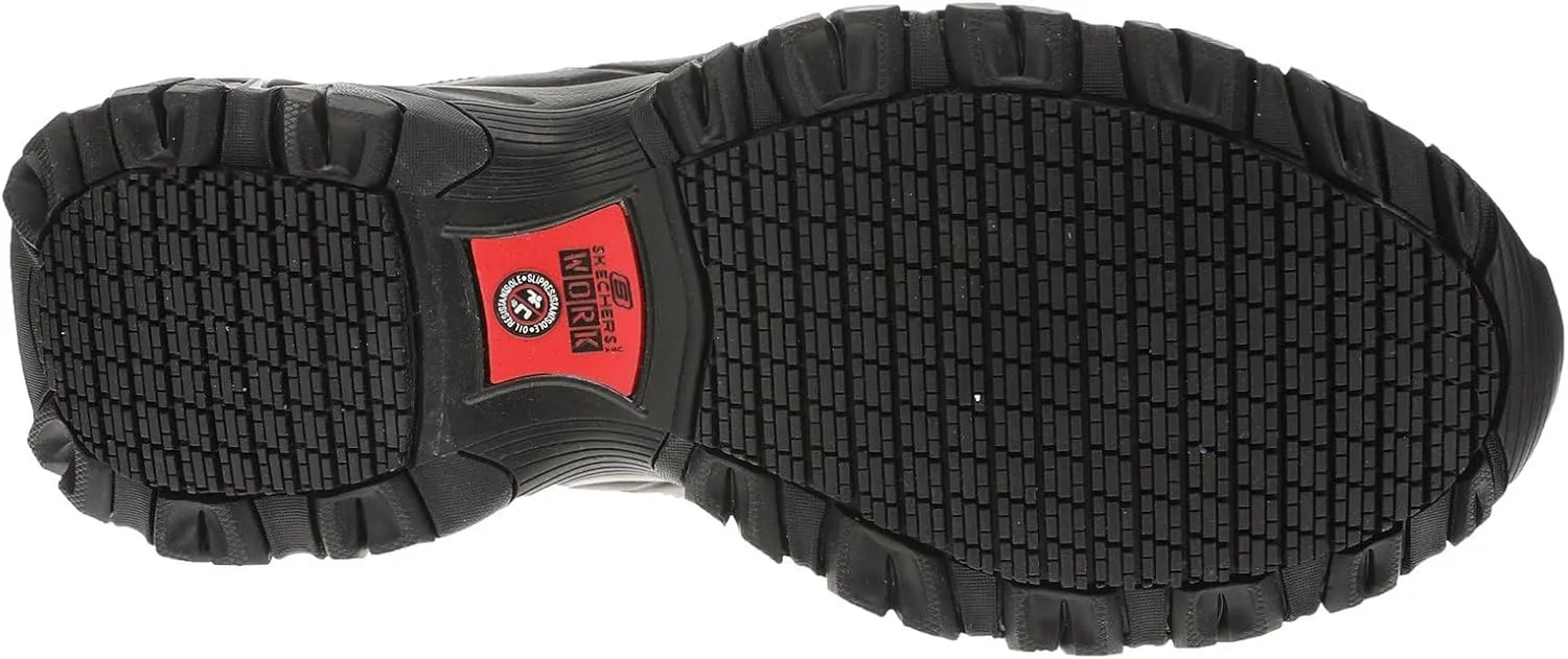Мужские строительные кроссовки Skechers Holdredge Ryker Hands Free без шнурков, коричневый — фото 3