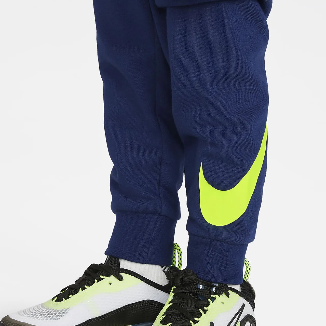 Повседневная спортивная одежда Just Do It для малышей Nike, White+Blue — фото 4