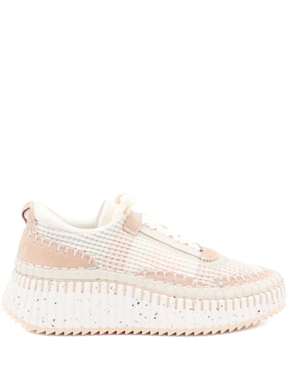 Кроссовки Nama на платформе CHLOÉ, нейтральный