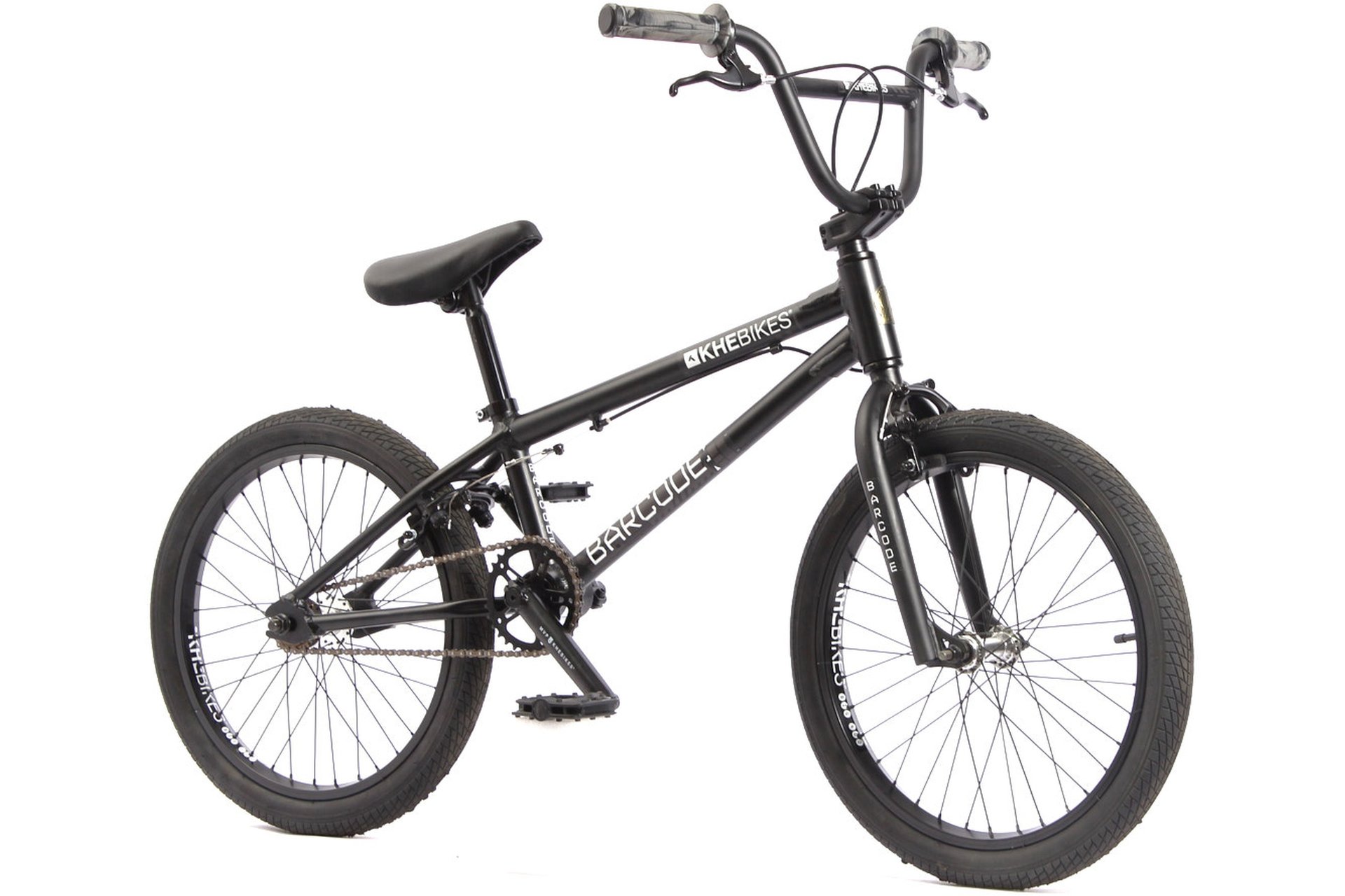 Велосипед BMX KHE Barcode LL - 20 дюймов - BMX - Aktion, цвет Schwarz|Matt Black — фото 2
