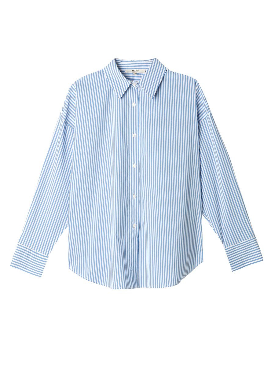 

Рубашка Koton Blouse, светло-синий