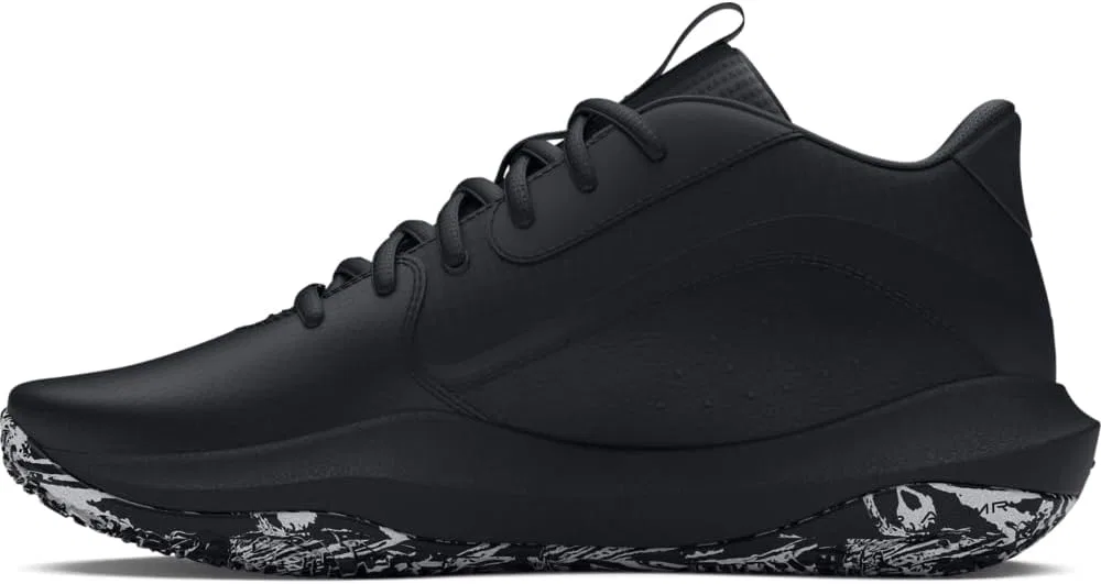 Баскетбольные кроссовки Under Armour GS Lockdown 7 (европейская версия), Black Metallic Silver