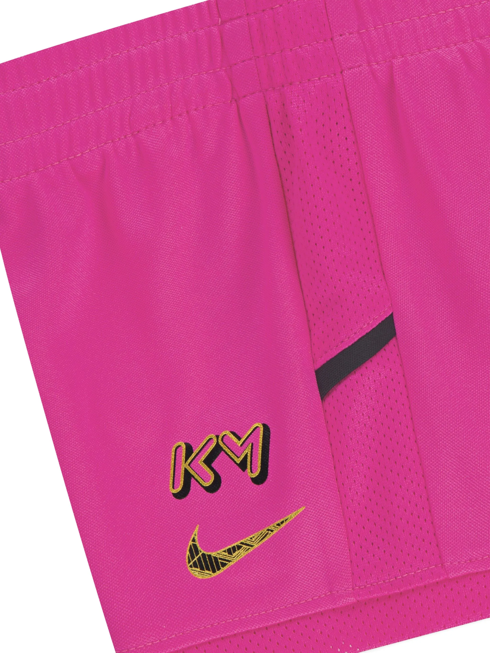 Комплект шортов с логотипом Nike Kids, розовый — фото 3