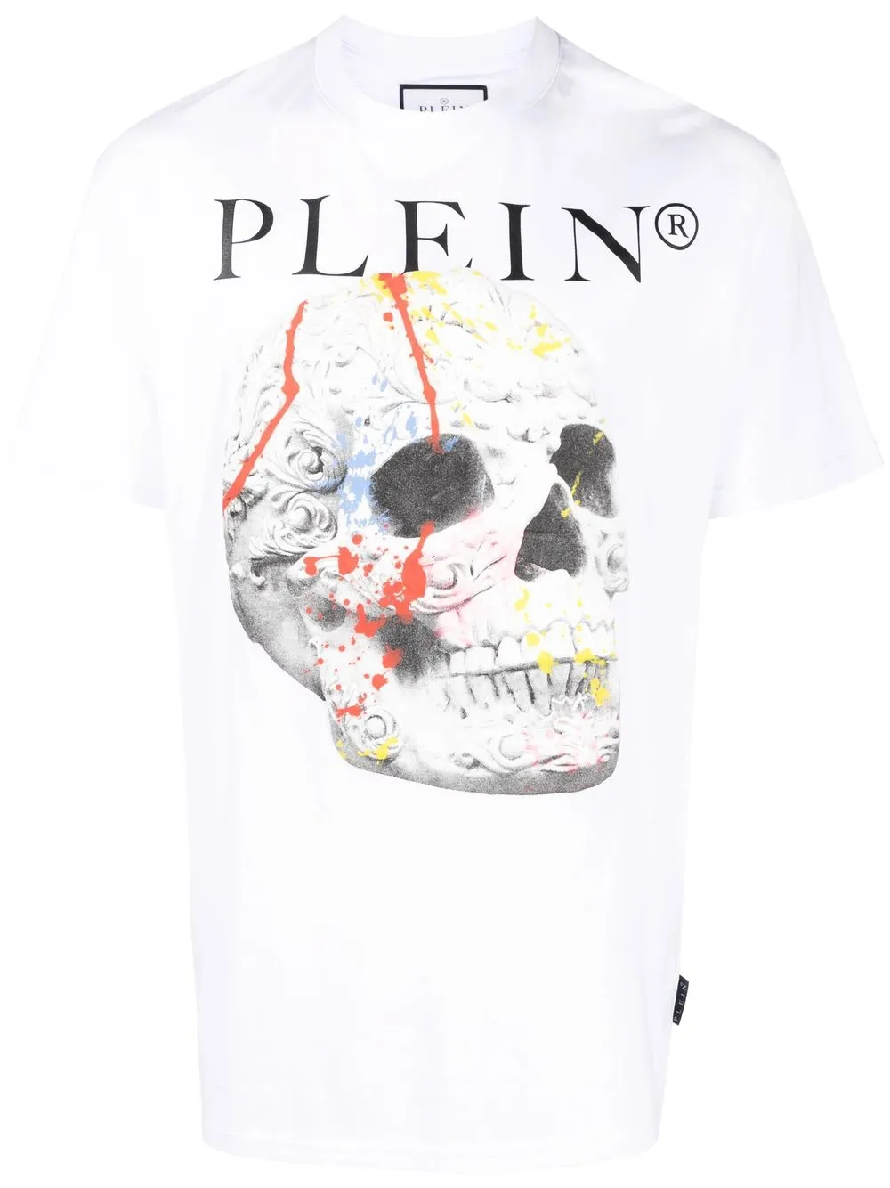 

Футболка с принтом Skull Philipp Plein, белый