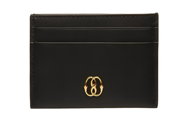 

Кошелёк из телячьей кожи женский чёрный BALLY