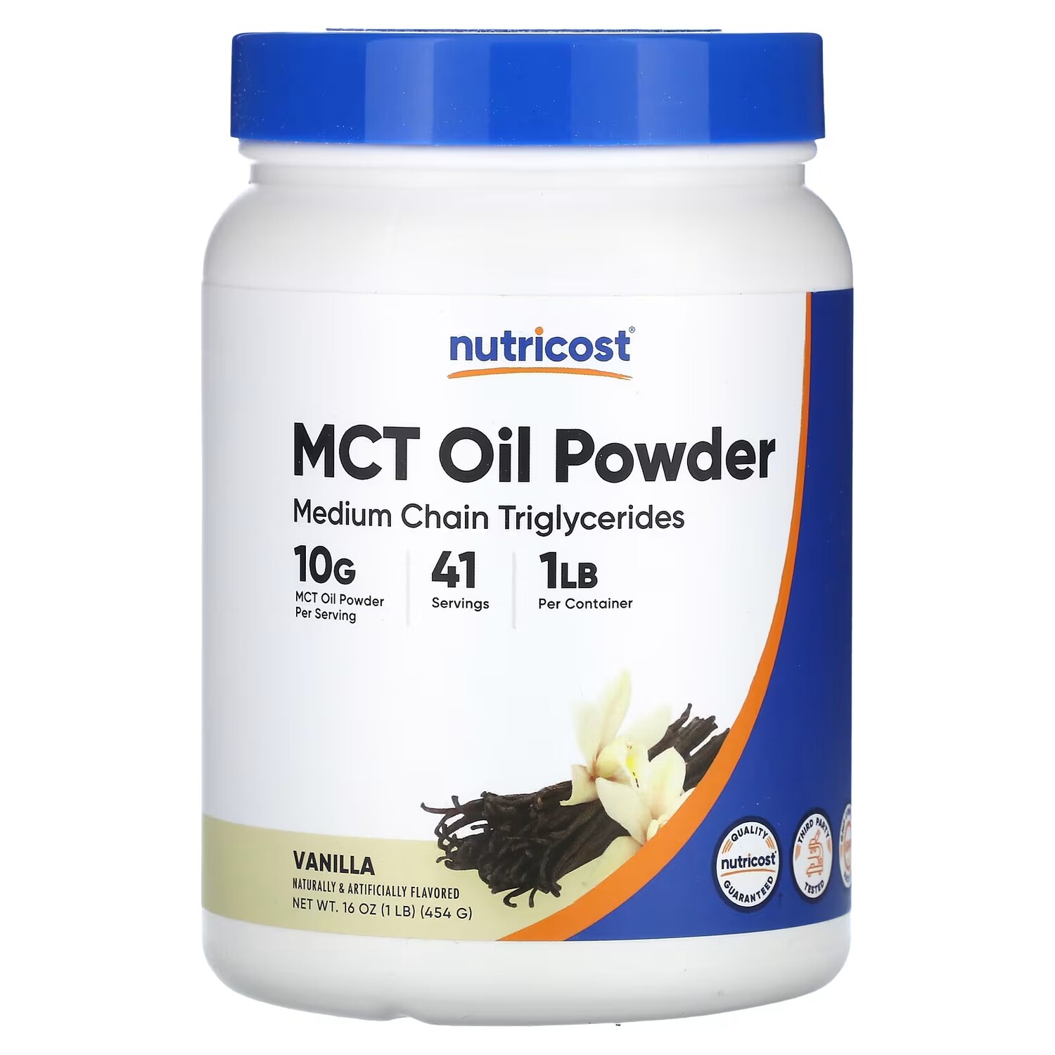 

Порошок из масла Nutricost MCT Oil Powder со вкусом ванили, 454 г