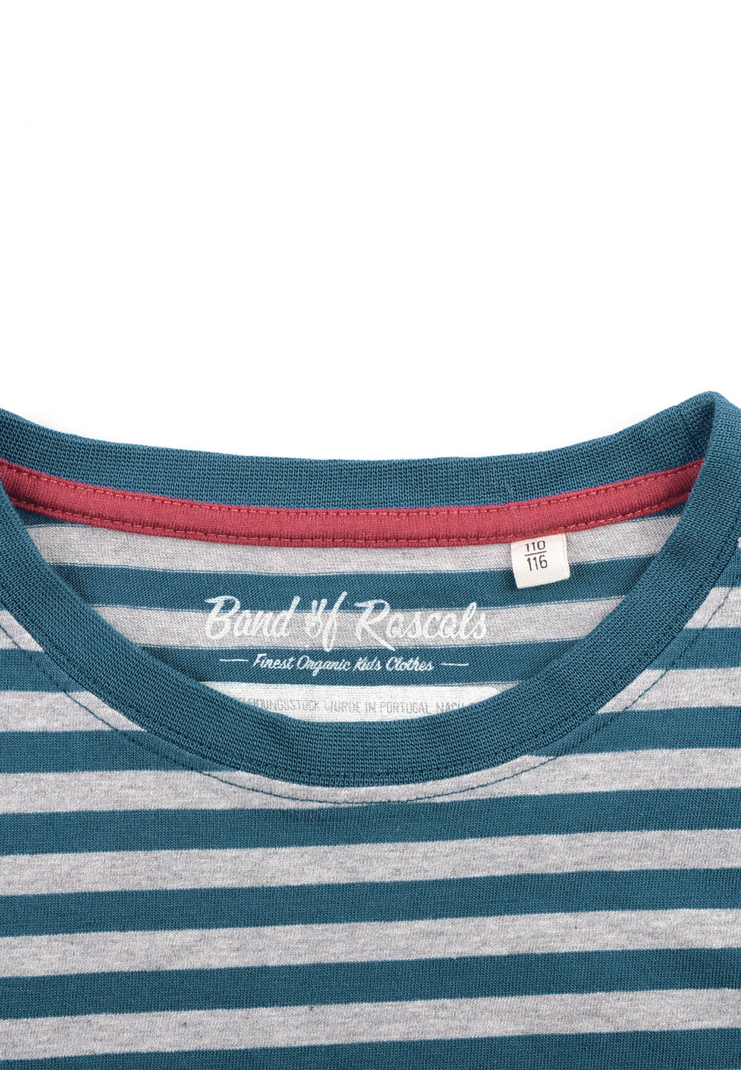 Футболка Band of Rascals Striped, бензиновый — фото 3