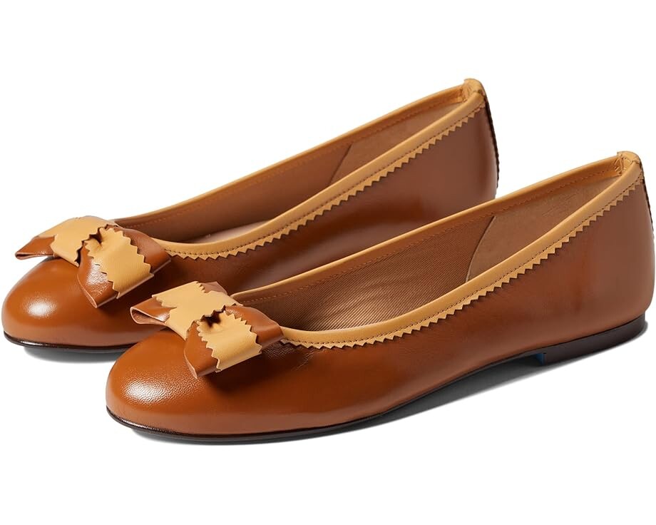 

Балетки French Sole Blair, цвет Praline/Camel Nappa