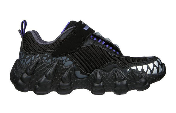 Кроссовки aurus lights dino-tracker 'black' Skechers, черный — фото 2