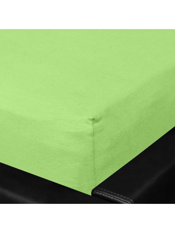 

Простыня BettwarenShop Multi Stretch, цвет apfel