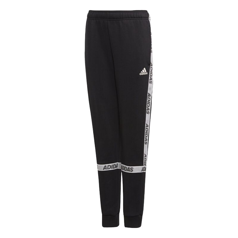

Вязаные спортивные штаны черные подростковые Adidas