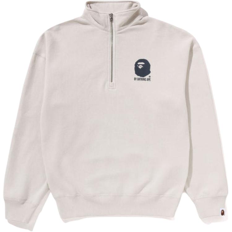 

Толстовка FW25 женская A BATHING APE, слоновая кость