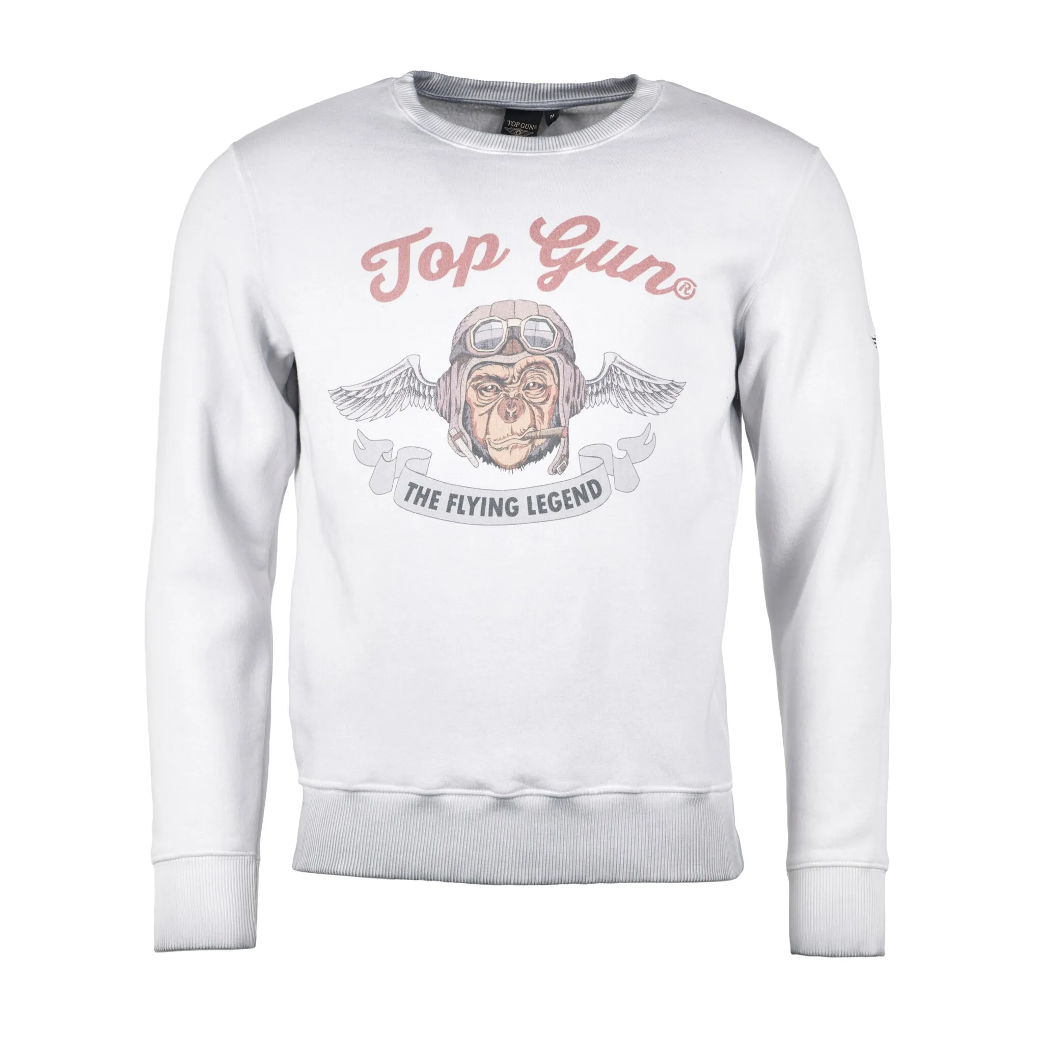 

Свитер TOP GUN "Smoking Monkey TG20191034", серый