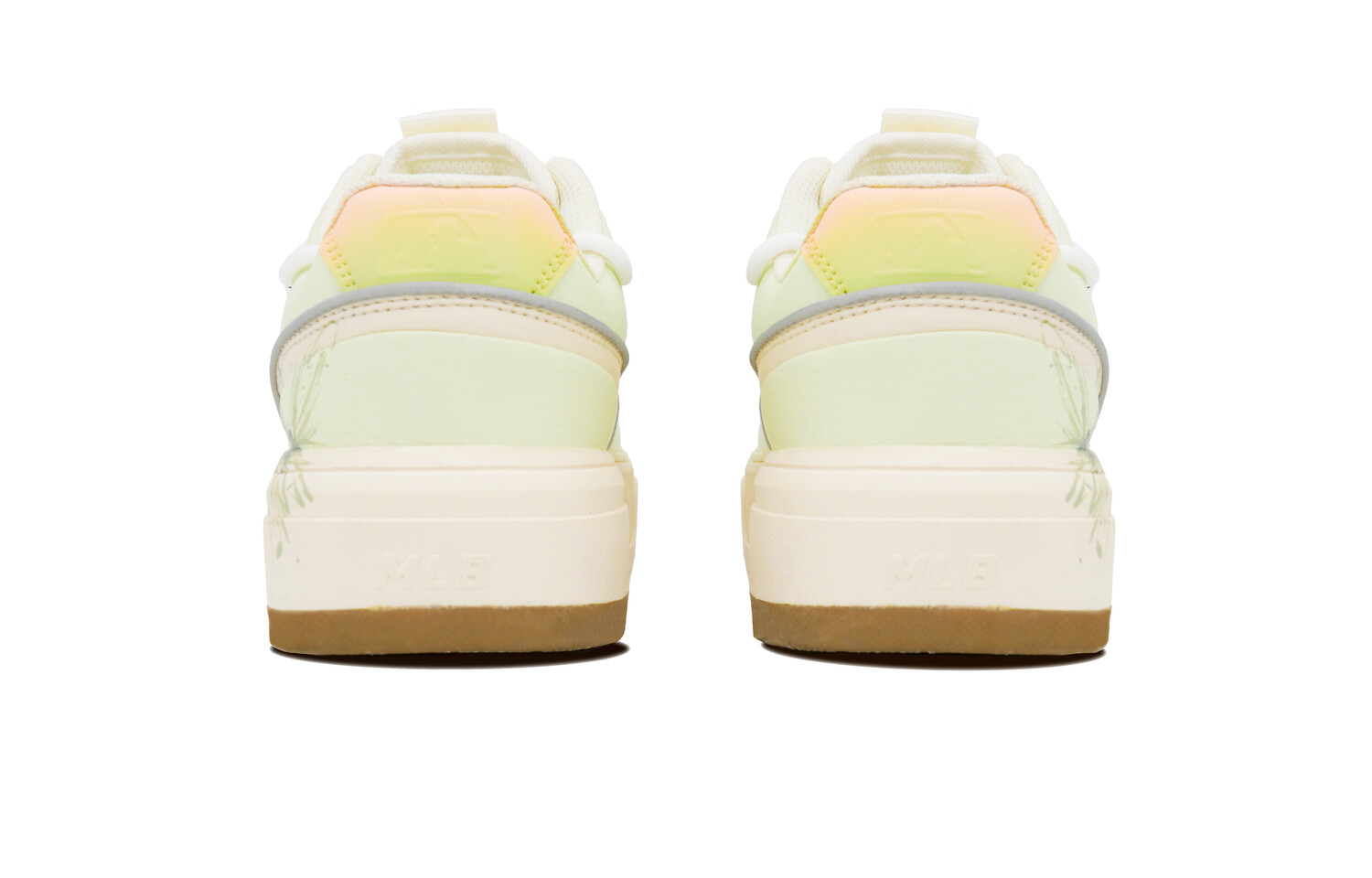 

Кроссовки MLB Chunky Liner Skateboarding Shoes Unisex Low-top Green/Pink, розовый