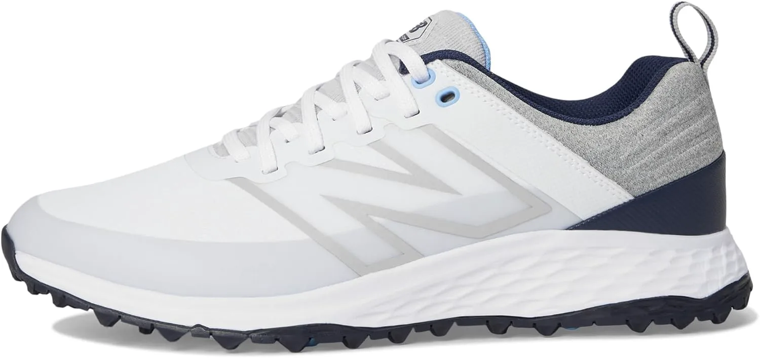 Мужские гольф-кроссовки New Balance Fresh Foam Contend V2, белый/синий — фото 4
