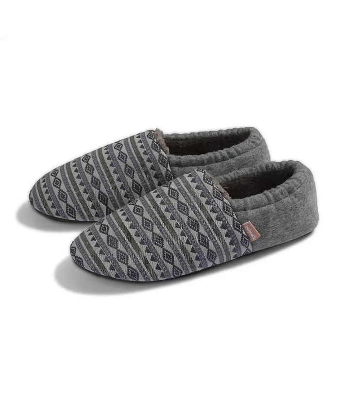 

Мужские домашние тапочки Laidback Slipper Artisan Woven с закрытой пяткой Feelgoodz, коричневый