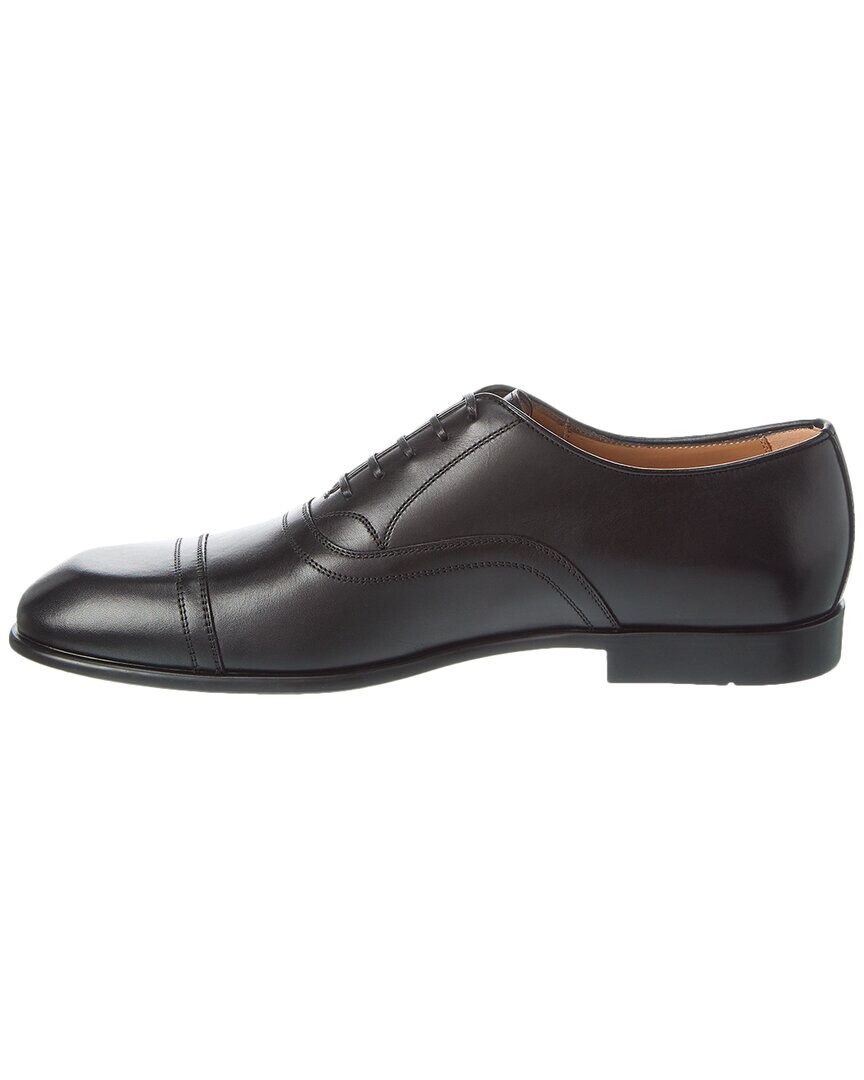 

Кожаные оксфорды Ferragamo Cortez Salvatore Ferragamo, черный
