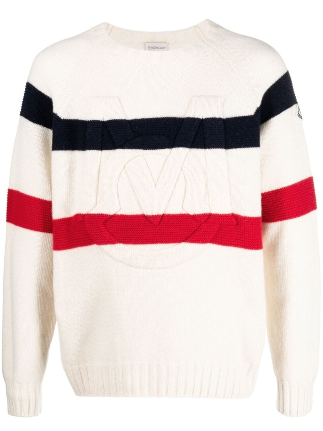 

Джемпер с логотипом Moncler, белый