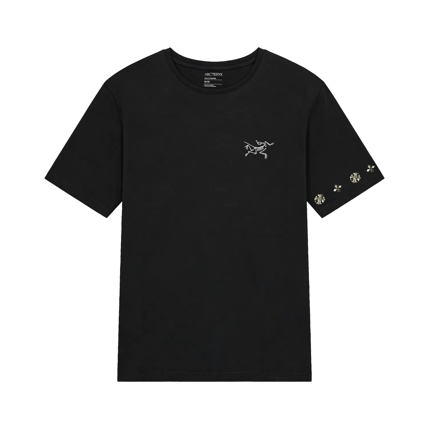 Футболка с круглым вырезом Arcteryx KRAGG белый слоновая кость — фото 3