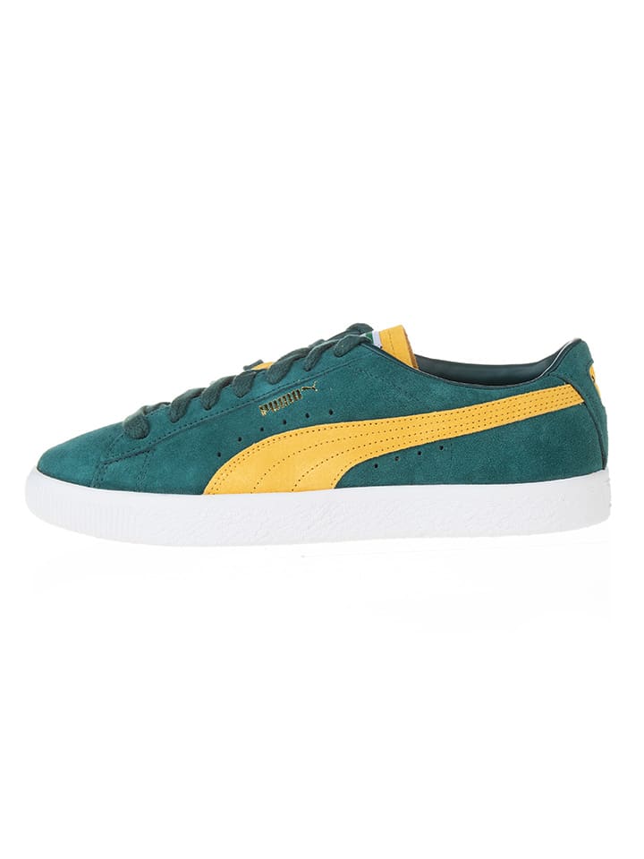 

Кроссовки на шнуровке Puma, цвет lila/grün