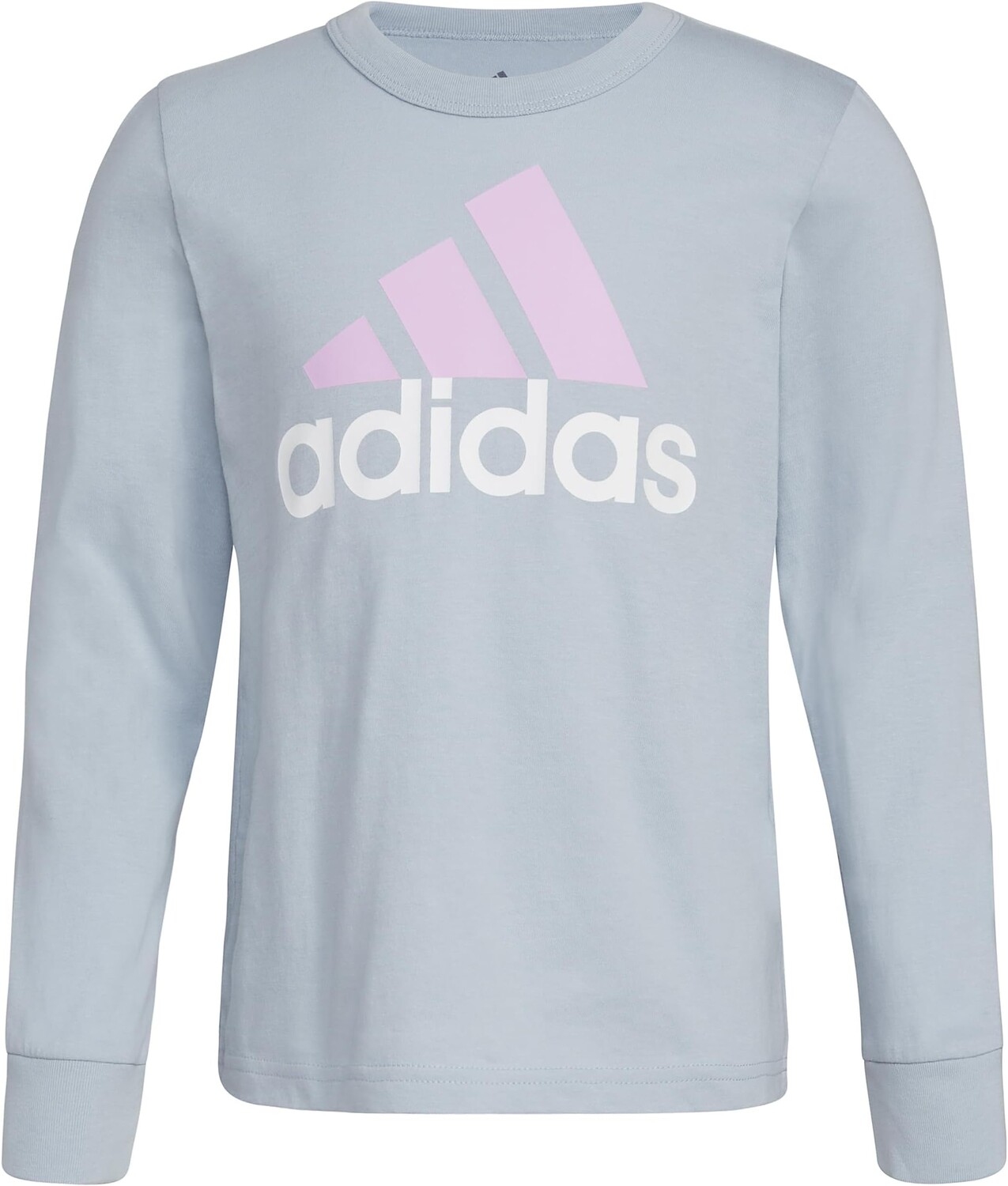 

Футболка Adidas Long Sleeve Regular Fit Tee, цвет Light Blue