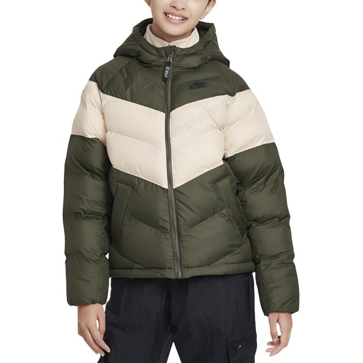 

Куртка GS Nike, хаки/бежевый/черный