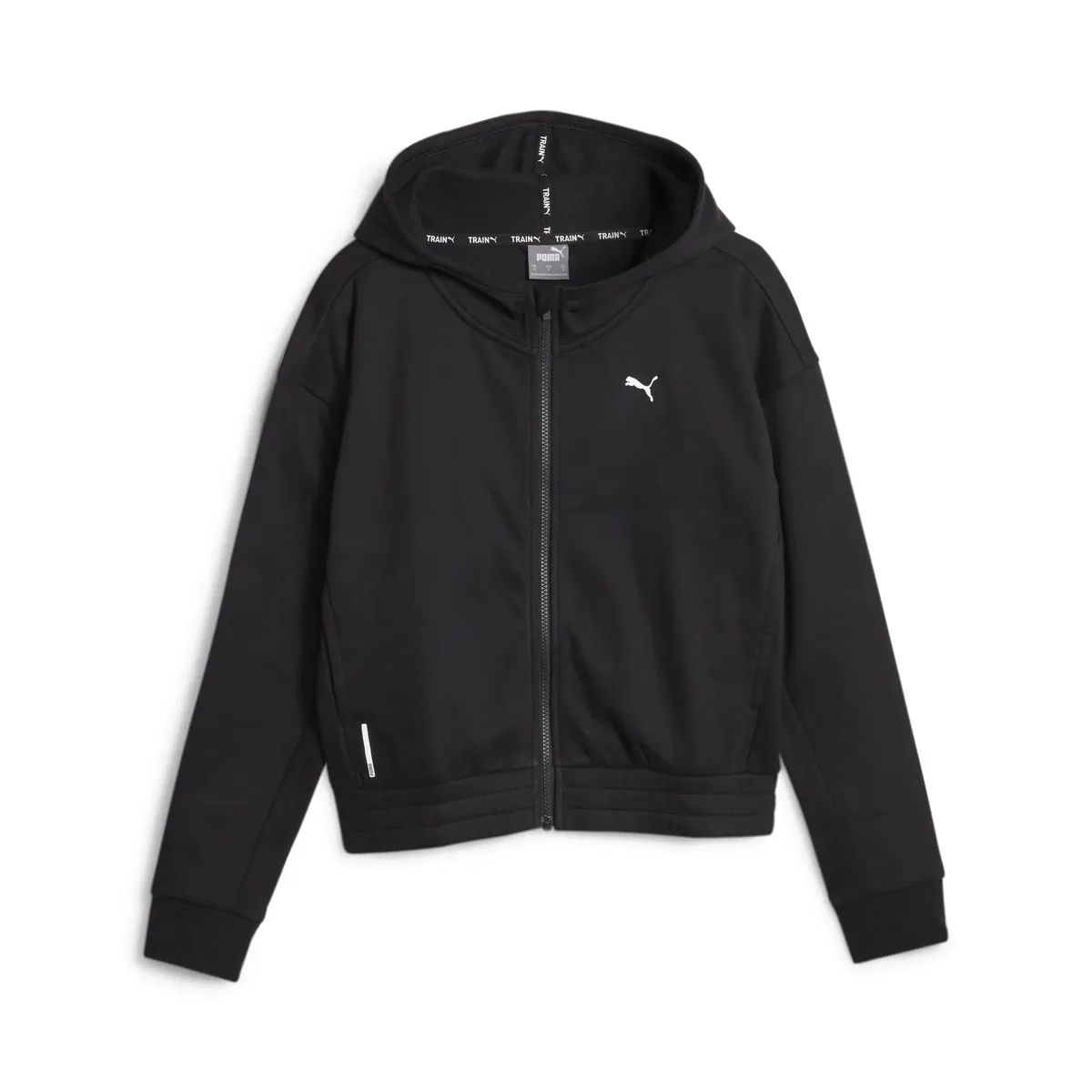 

Толстовка PUMA с капюшоном "TRAIN FAVORITE FLEECE FULL ZIP", черный