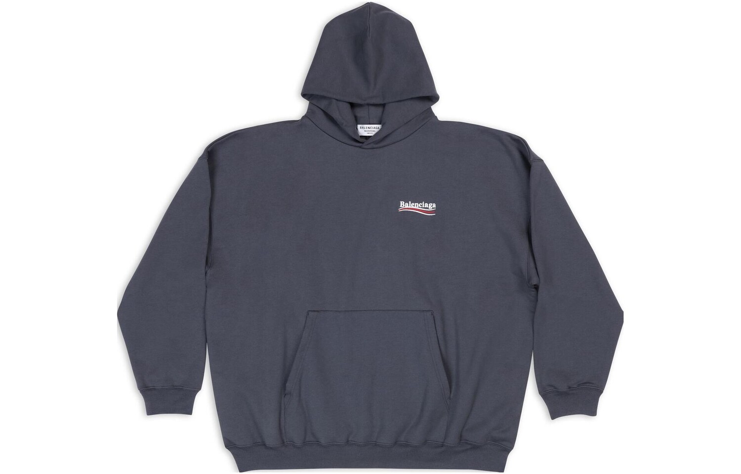 

Balenciaga Женская Толстовка, цвет Blue/Gray